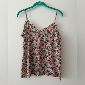 LOFT Floral Tank Top (size XS)